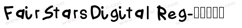 FairStarsDigital Reg字体转换